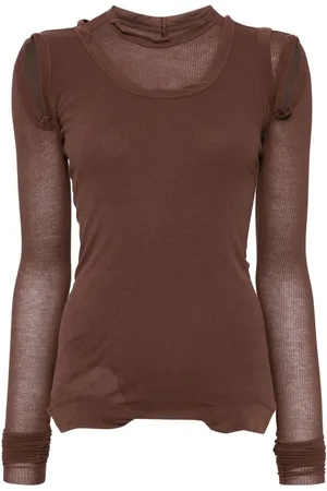 Rick Owens Cropped Banana top