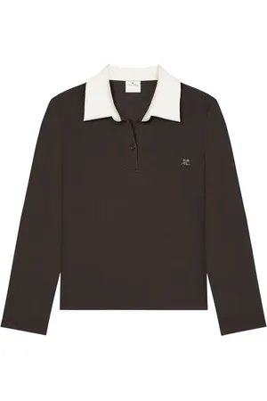 Courrèges Cotton blend polo shirt