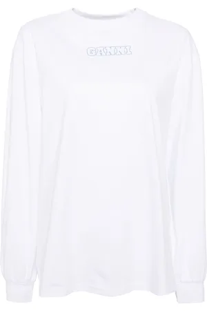 Ganni Future heavy cotton T-shirt