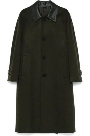 Fendi Pleat-detail coat