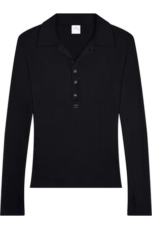 Courrèges Cotton-wool blend polo shirt