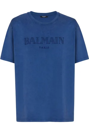 Balmain Vintage-logo-print t-shirt