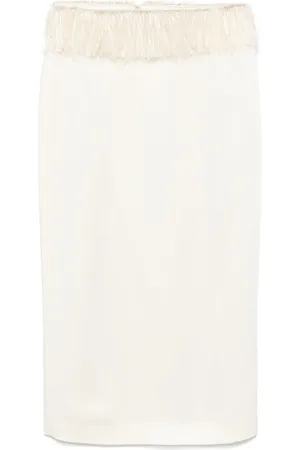 Totême Fringed maxi skirt