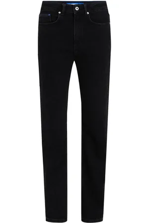 Karl Lagerfeld High-rise straight-leg jeans