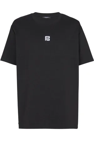 Balmain Logo-embroidered t-shirt