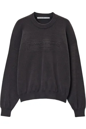 Alexander Wang Logo-embossed sweater
