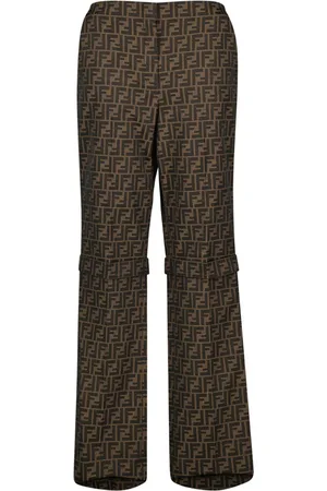 Fendi Jacquard trousers