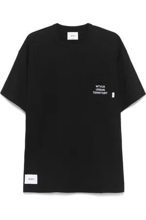 Wtaps Logo-embroidered T-shirt