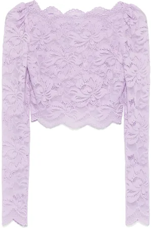 Paco rabanne Lace crop top