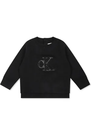 Calvin Klein Logo-embroidered sweatshirt