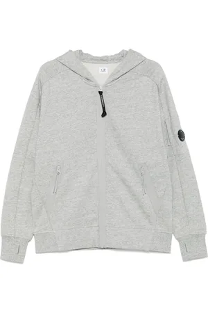 C.P. Company Fleece-jersey zip-up hoodie