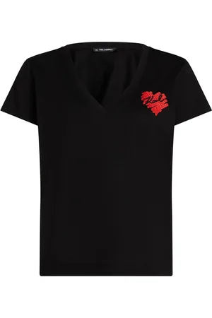 Karl Lagerfeld K/Heart cotton T-shirt