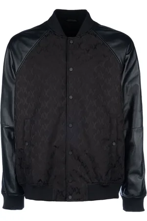 Armani Exchange Monogram-print bomber jacket