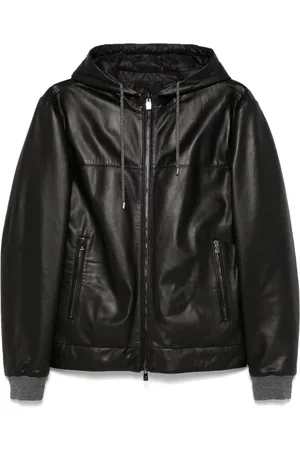 corneliani Leather jacket