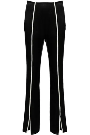 Nanushka Contrasting-trim slim trousers
