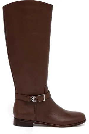 Ralph Lauren Brooke leather boots