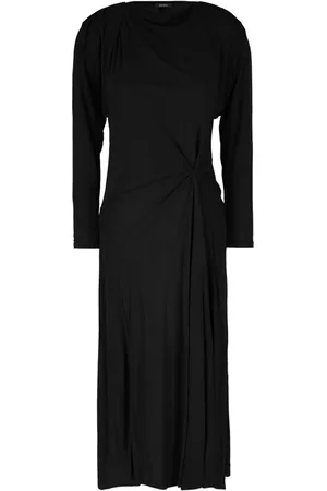Isabel Marant Gathered long-sleeve dress