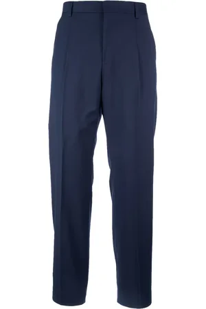 HUGO BOSS Virgin-wool tailored trousers