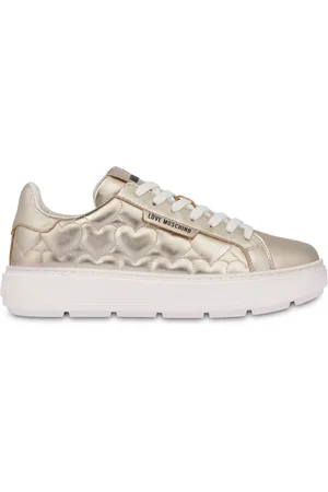 Moschino Laminated nappa sneakers