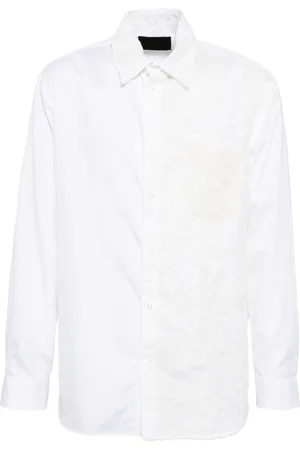 Simone Rocha Lace-panelled shirt