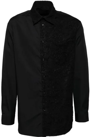 Simone Rocha Floral embroidery shirt