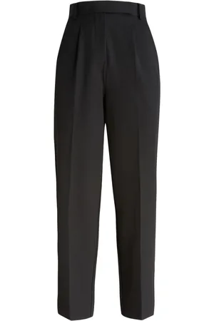 SIMONA CORSELLINI Pleat-detailing trousers