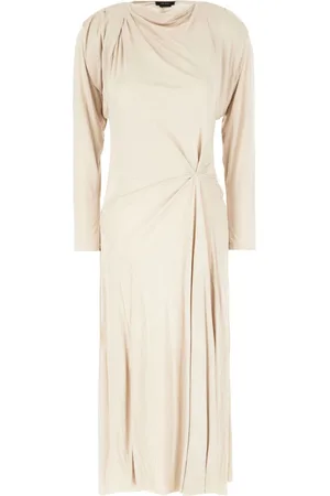 Isabel Marant Gathered long-sleeve dress