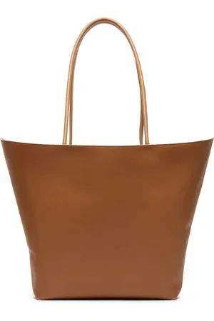 MARSÈLL Open-top leather tote bag