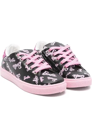 MONNALISA X Barbie leather sneakers