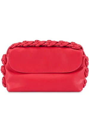SHANGHAI TANG Rose Knot clutch bag