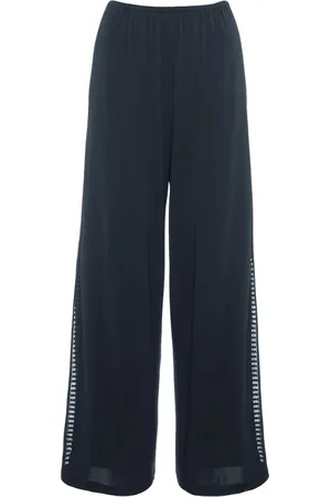 ERES Virginie Graphic lace panel trousers