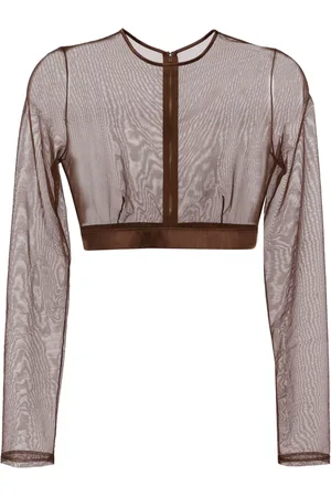 Kiki de Montparnasse Illusion cropped top