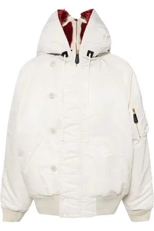 DOUBLET Petal Month drawstring-hood bomber jacket