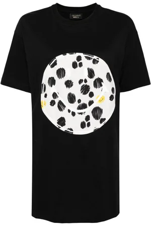 JOSHUA SANDERS Smiley-motif oversized t-shirt