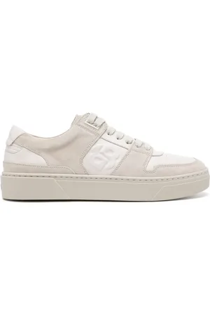 HUGO BOSS Gray tennis sneakers