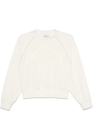 PESERICO SIGN Sequin-detailed sweatshirt