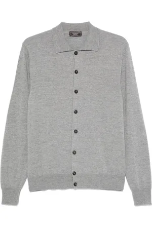 PESERICO SIGN Polo-collar cardigan