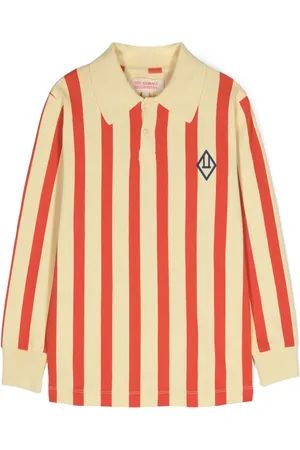 The Animals Observatory Eel striped polo shirt