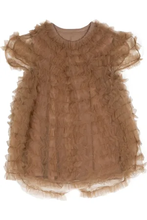 JNBY by JNBY Mesh-panelled mini dress
