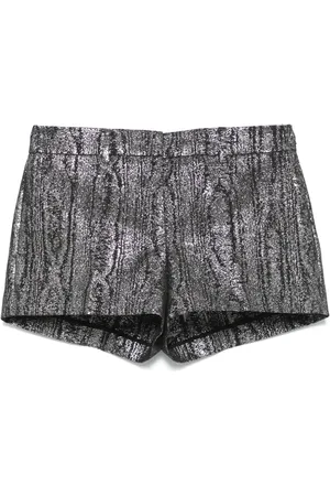Michael Kors Metallic moir?? shorts