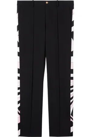 Puccini Iride-print trousers