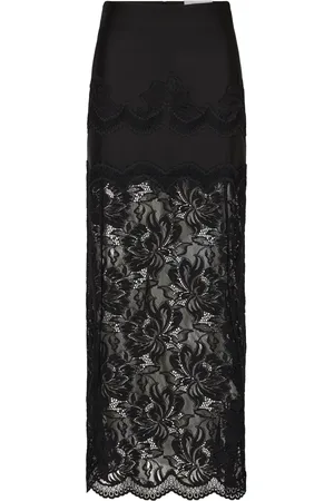 Paco rabanne Lace maxi skirt