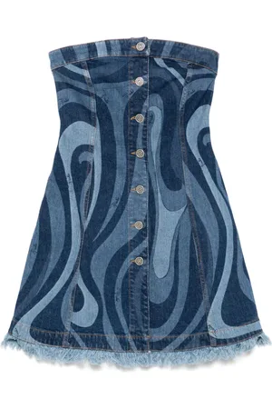 Puccini Iride-print mini dress