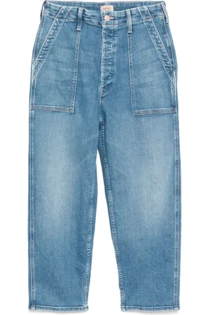 Mother The Patch Pocket Private Flood jeans