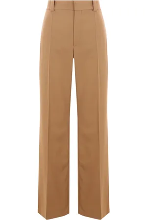 Chloé Wool grain-de-poudre trousers