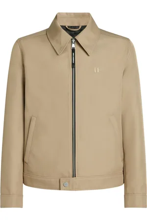 Karl Lagerfeld Logo-embroidered bomber jacket