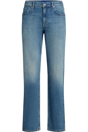 Karl Lagerfeld Washed denim straight jeans