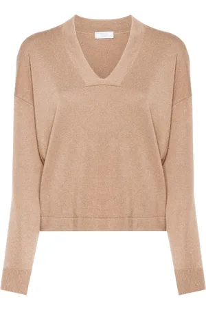 PESERICO SIGN Metallic-threading jumper