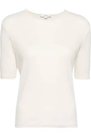 Vince Cotton ribbed T-shirt
