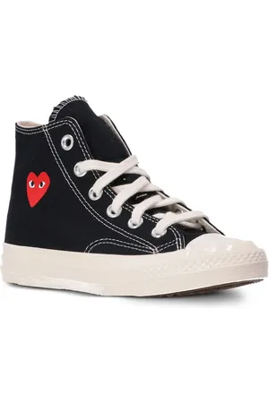Comme des Garçons X Converse logo-print sneakers